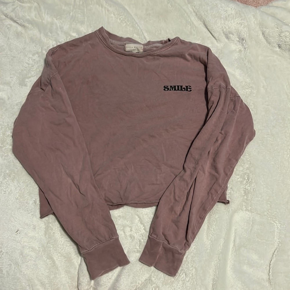 Nice pink cropped top